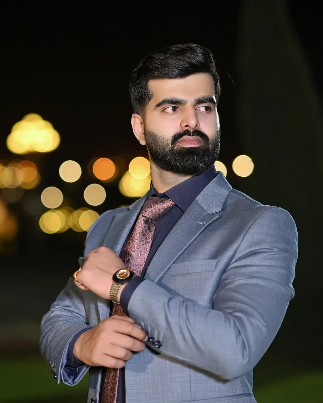 Reception Suit Portrait